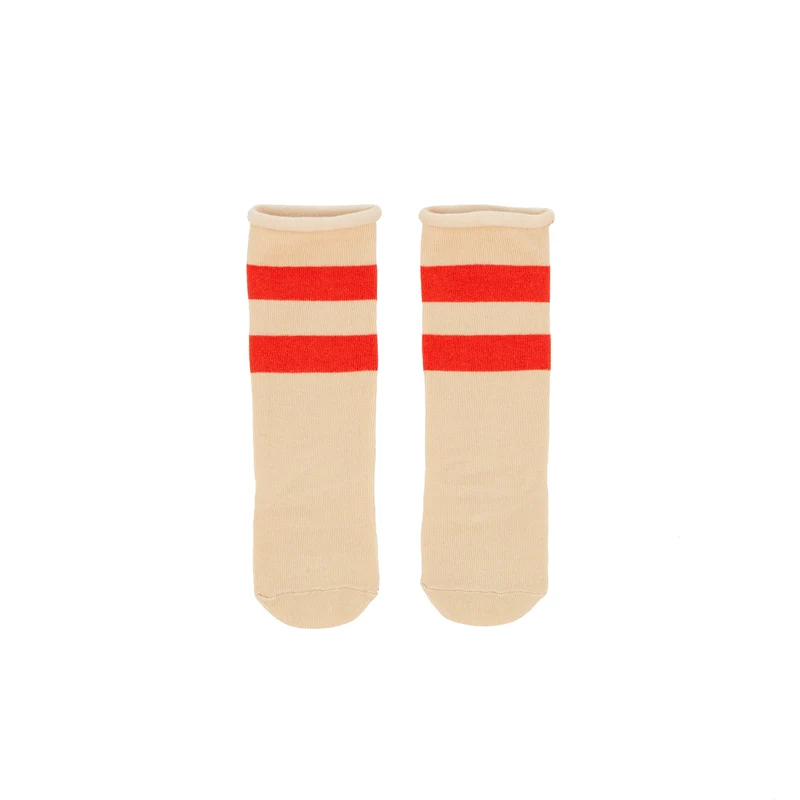 Chaussettes hautes antidérapantes - Rayures