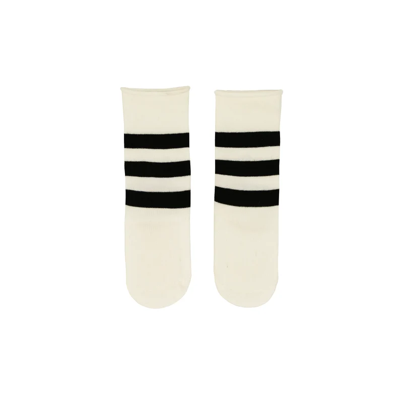 Chaussettes hautes antidérapantes - Rayures