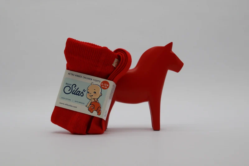 Collant à bretelles - Love red