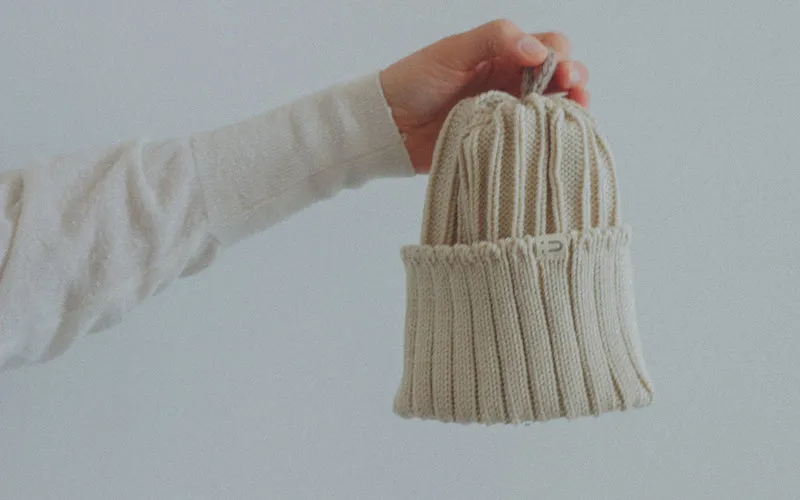 Tuque SORBET laine mérinos | mi-saison - Vanille | érable