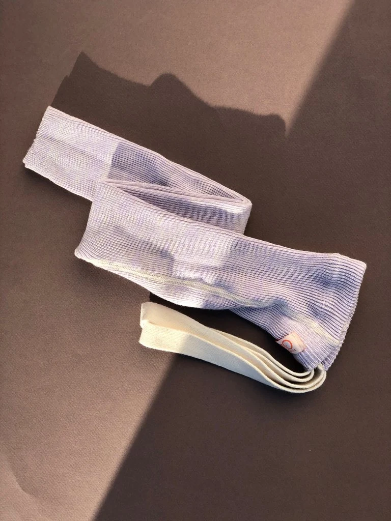 Collant à bretelles - Creamy lavender