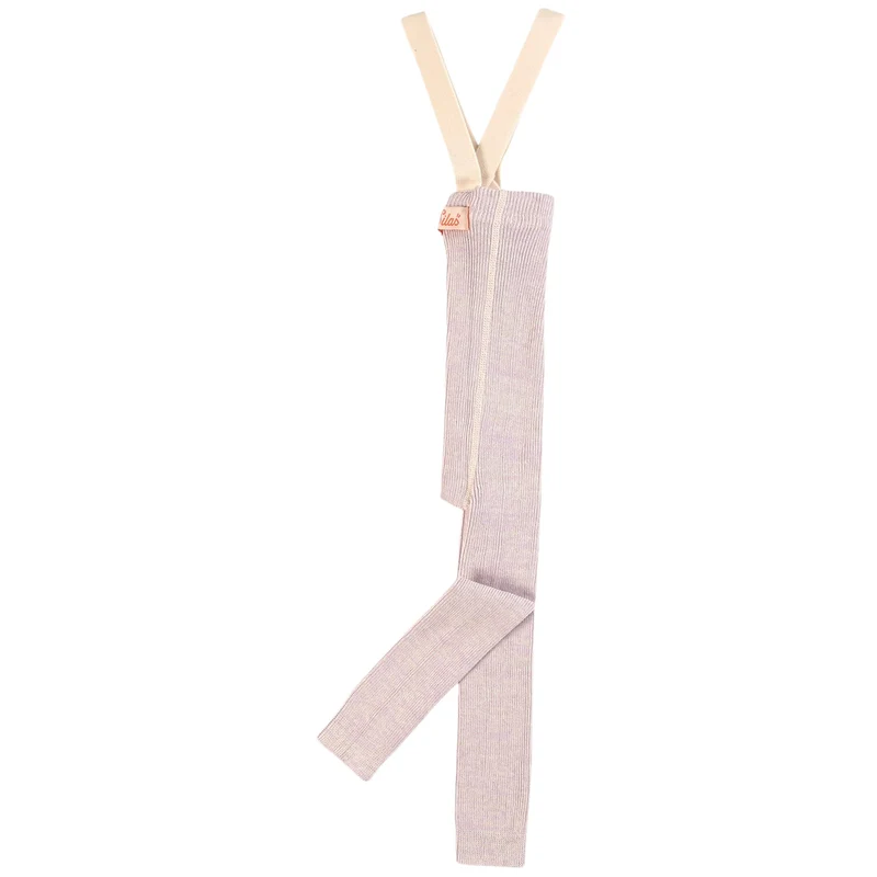 Collant à bretelles - Creamy lavender