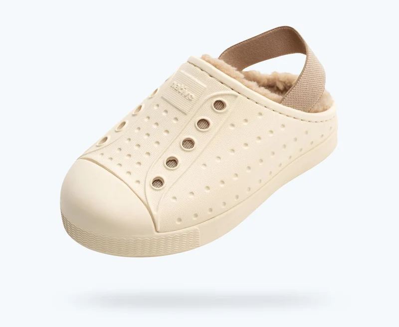 Chaussure jefferson | Sabot cozy - Bone white