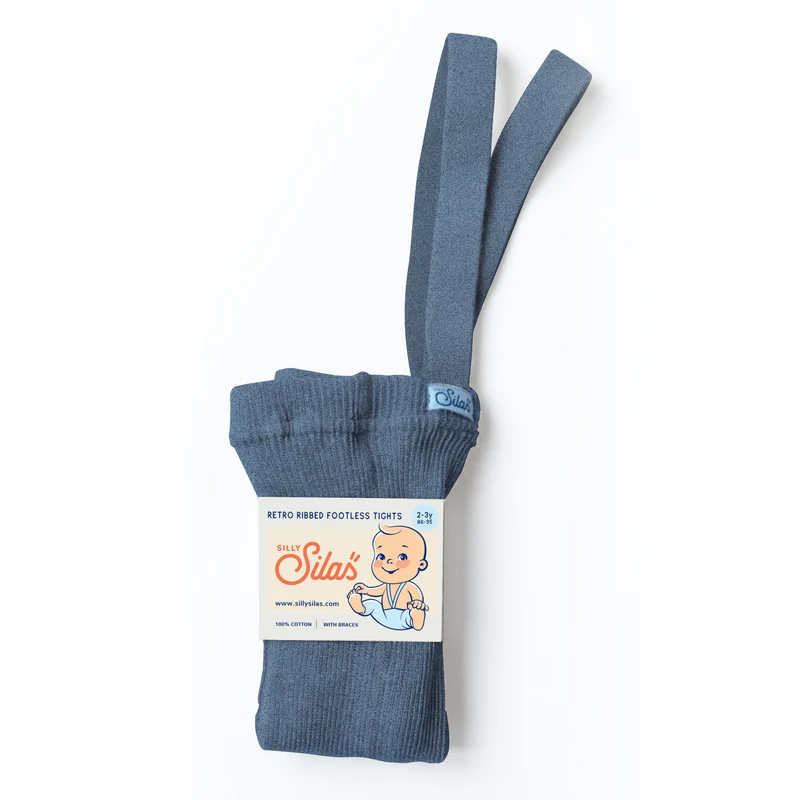 Collant à bretelle - Steel blue