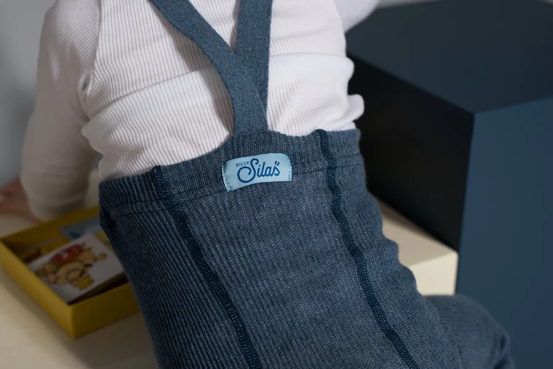 Collant à bretelle - Steel blue