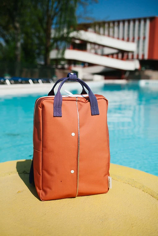 Grand sac à dos recyclé | Uni - Leather ball