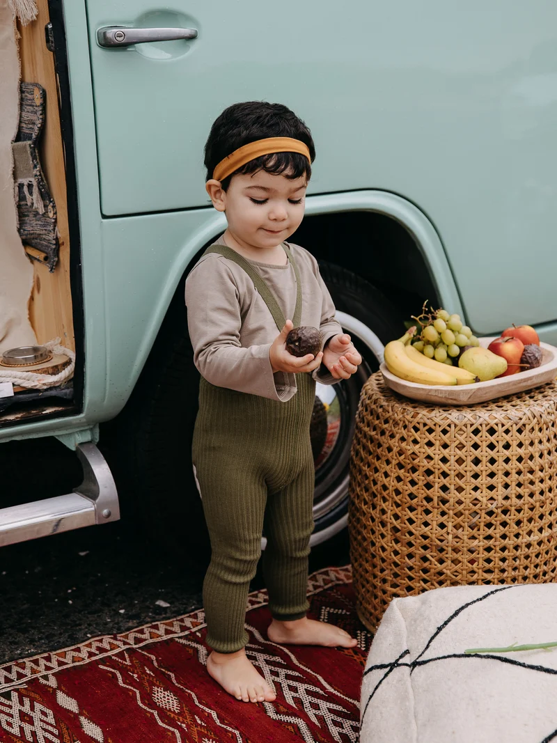Collant à bretelles | HIPPY - Olive