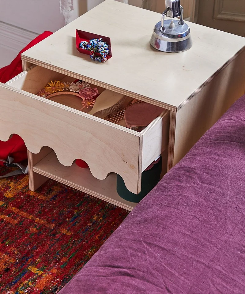 Table de nuit MOSS - Birch