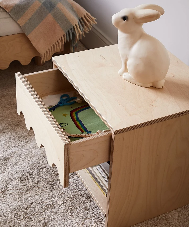Table de nuit MOSS - Birch