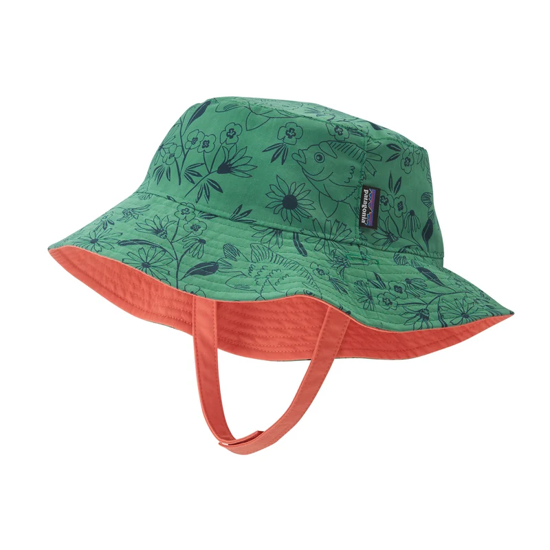 Chapeau soleil réversible | Bucket - Gather Green