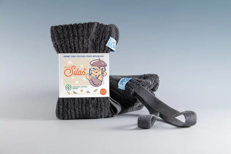 Collant à bretelles | GRANNY - Dark grey