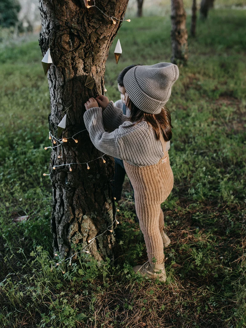 Collant à bretelles | GRANNY - Light brown