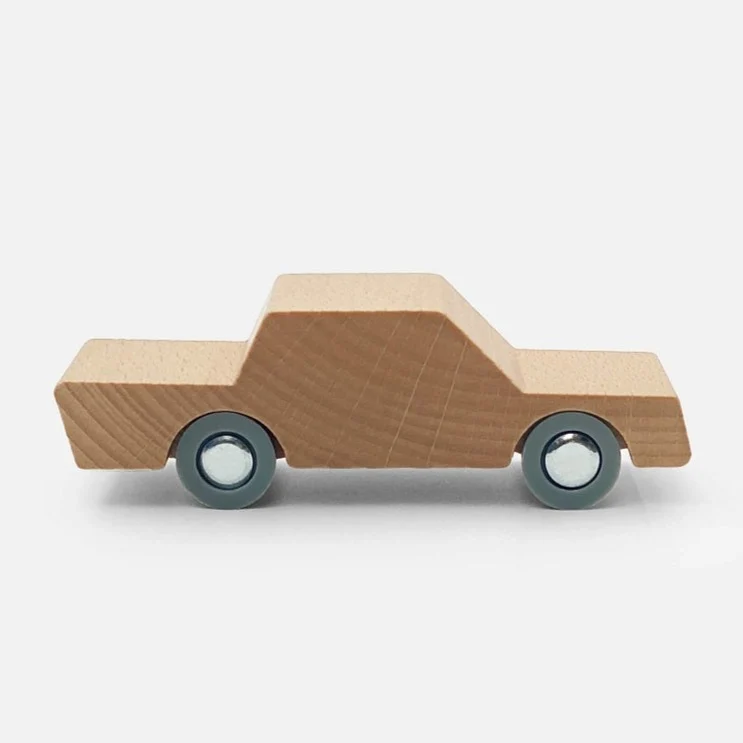 Voiture en bois - Naturelle