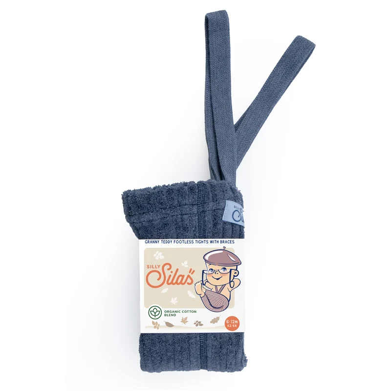 Collant à bretelles | GRANNY - Steel blue
