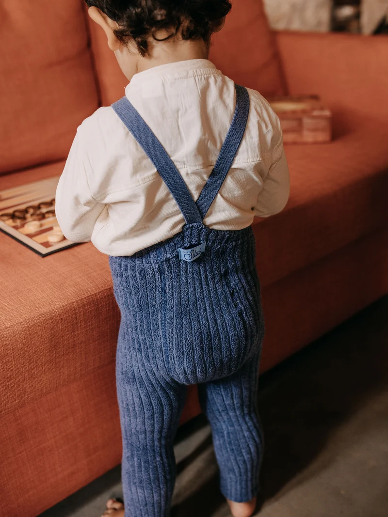 Collant à bretelles | GRANNY - Steel blue