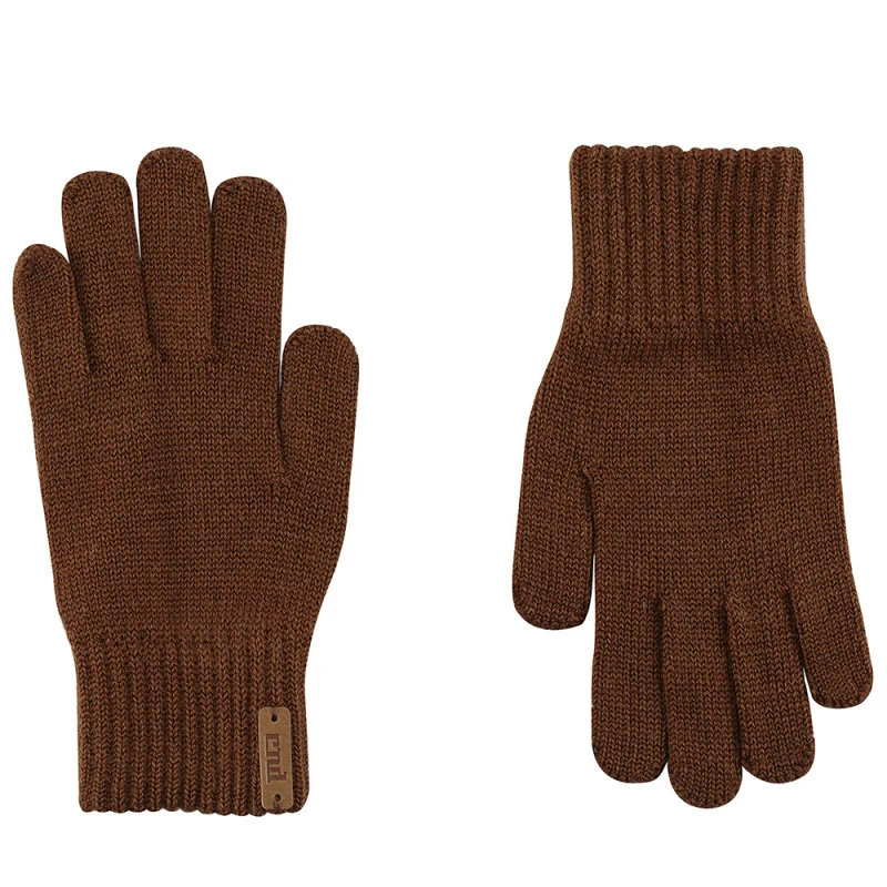 Gants magiques | Laine mérinos - Chocolate