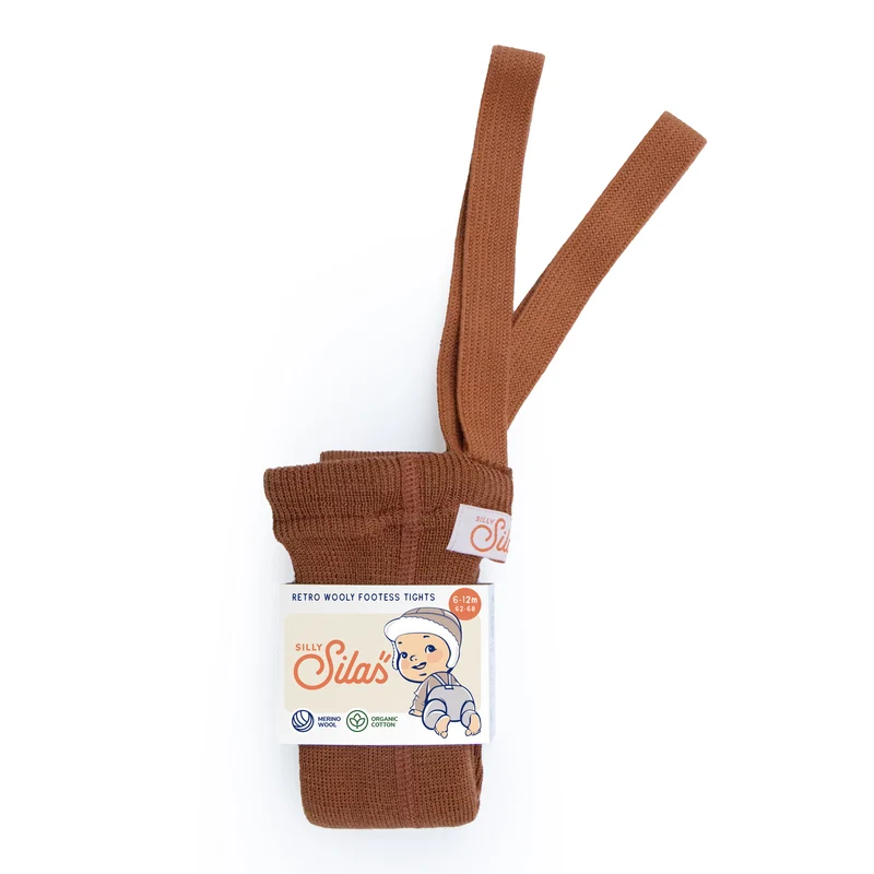 Collant à bretelles | Mérinos - Ginger
