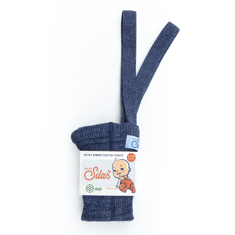 Collant à bretelles - Denim