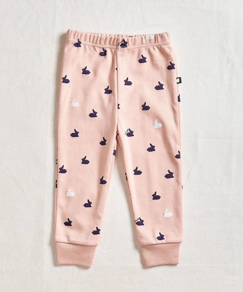 Pantalon pima coton - Peony / Bunny