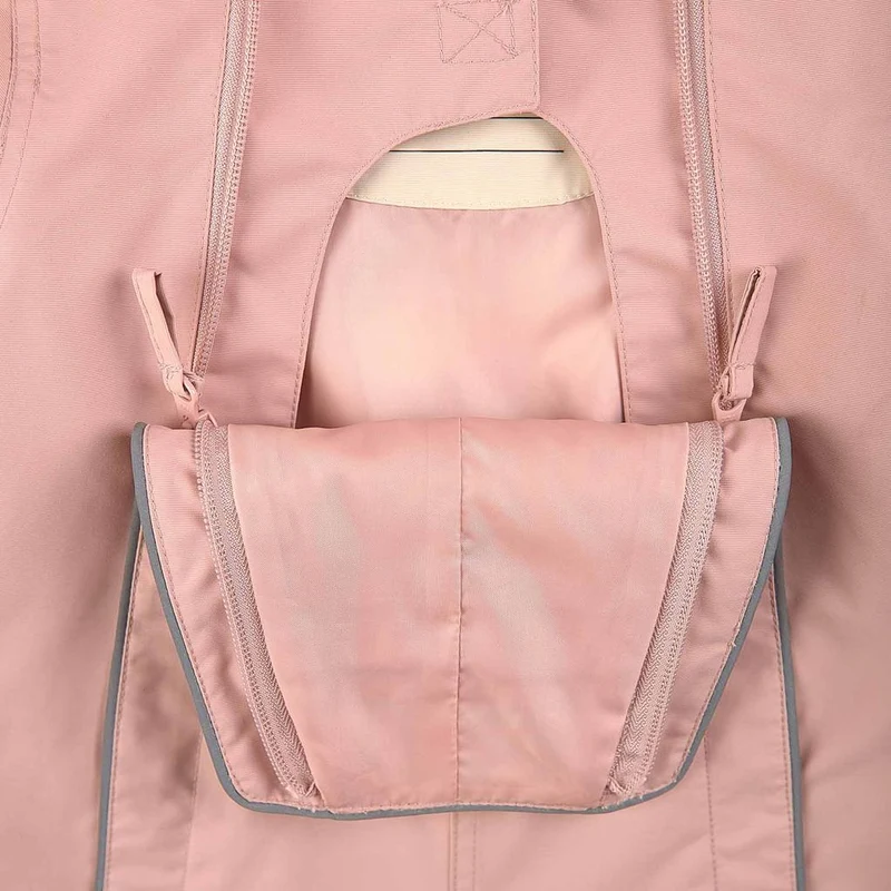 Combinaison imperméable recyclée | Milano - Cherry