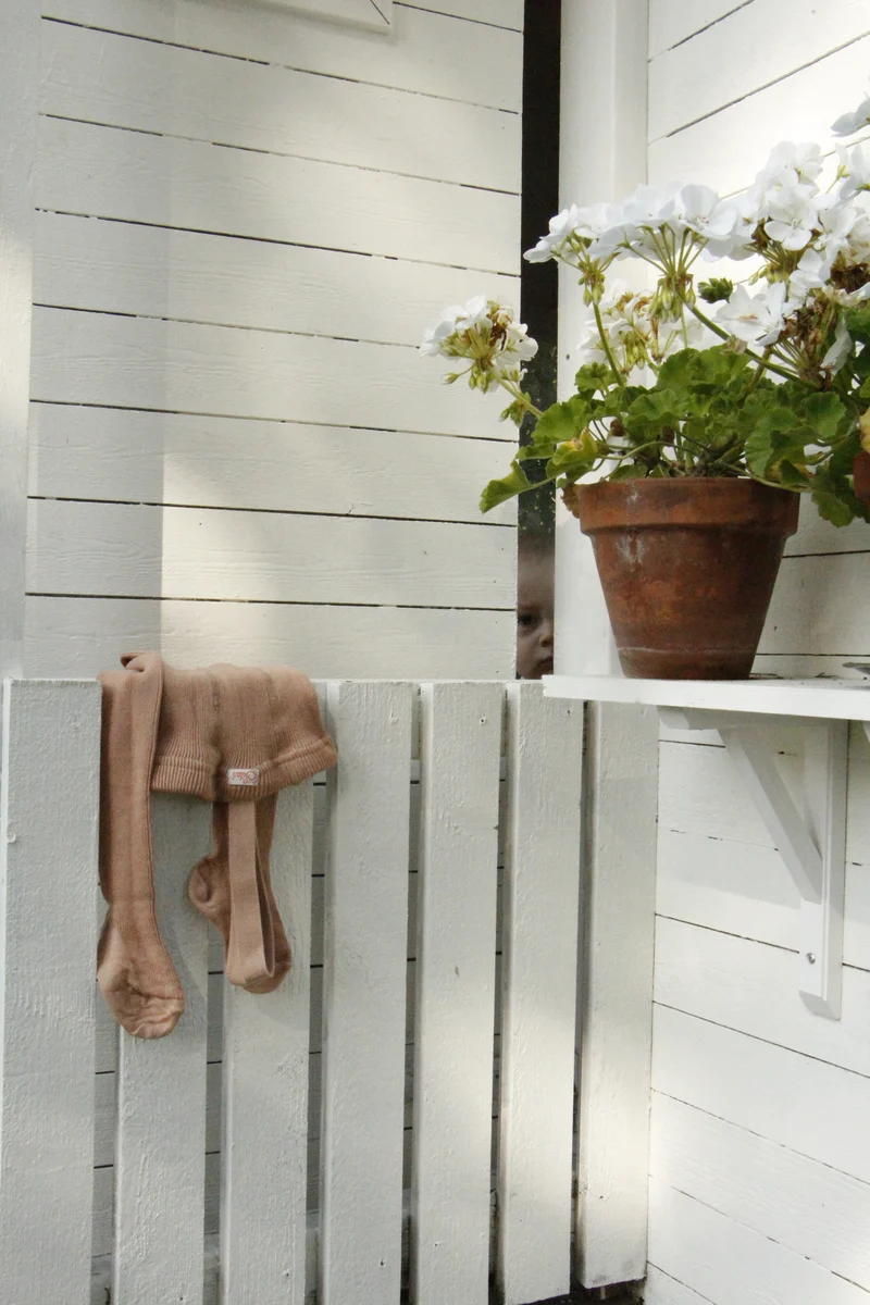 Collant à bretelles - Light brown