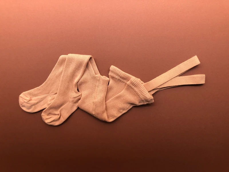 Collant à bretelles - Light brown