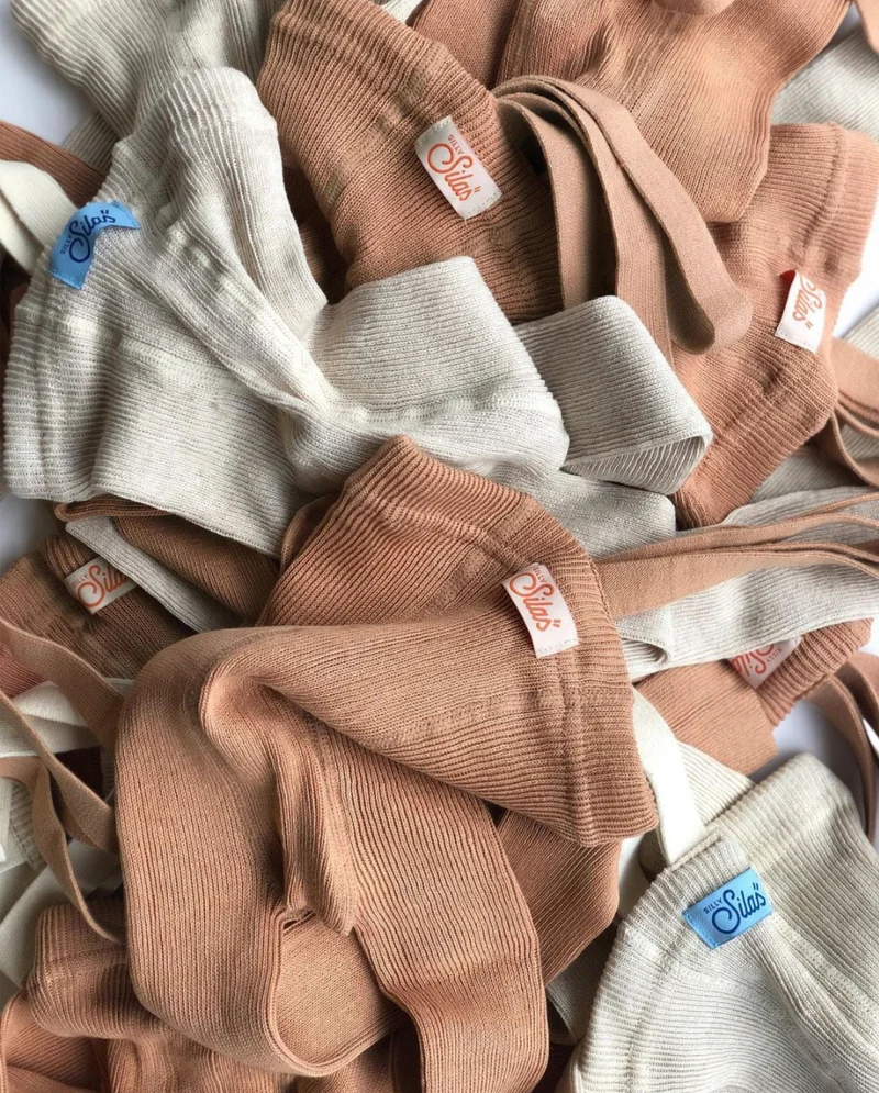 Collant à bretelles - Cream
