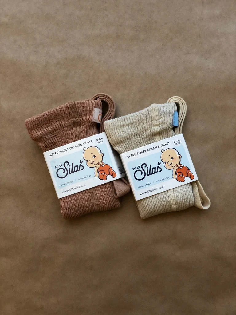 Collant à bretelles - Cream