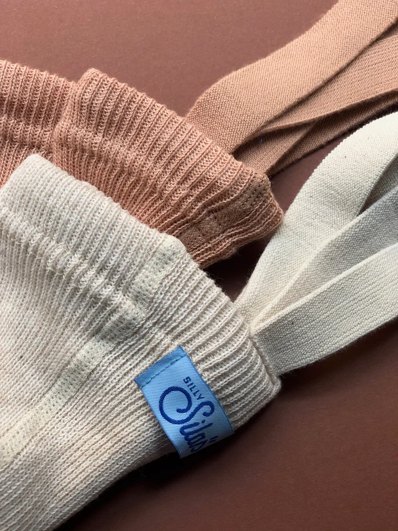 Collant à bretelles - Cream