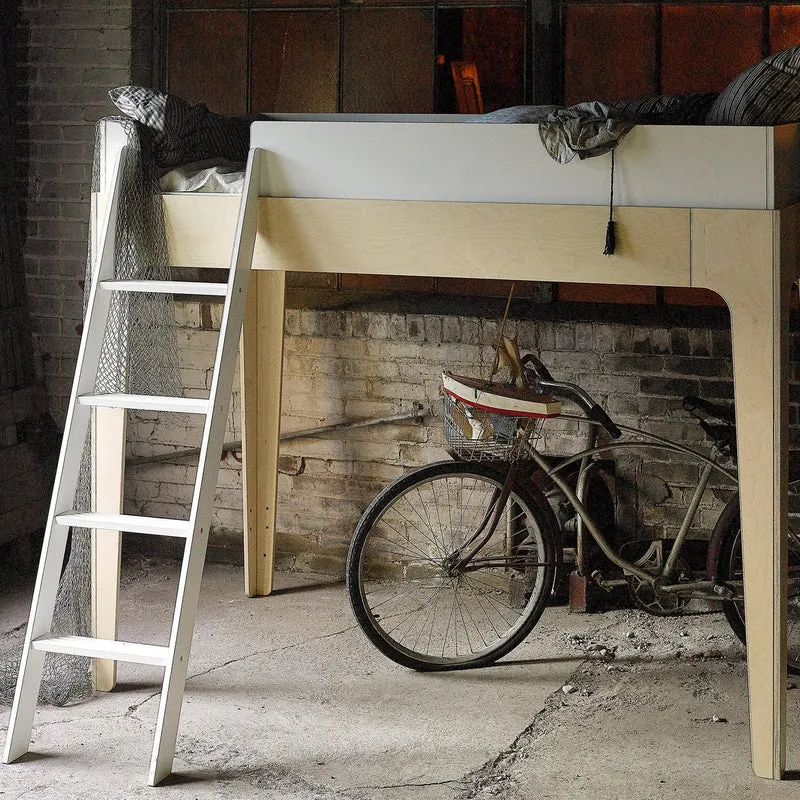 Lit mezzanine jumeau PERCH - White Birch