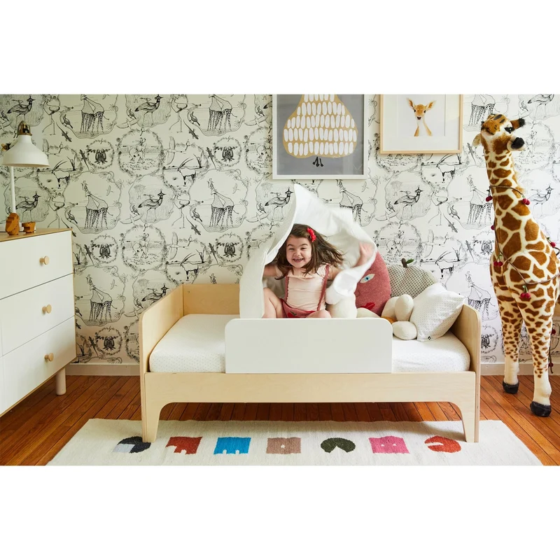 Lit toddler PERCH - White / Birch