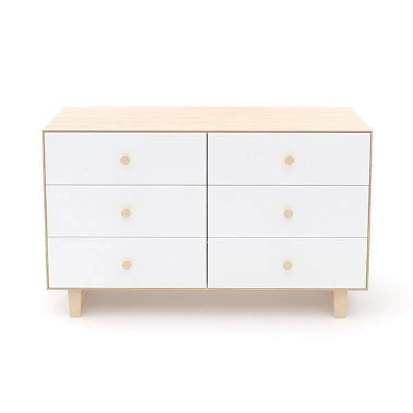 Commodes 6 tiroirs MERLIN - Birch White