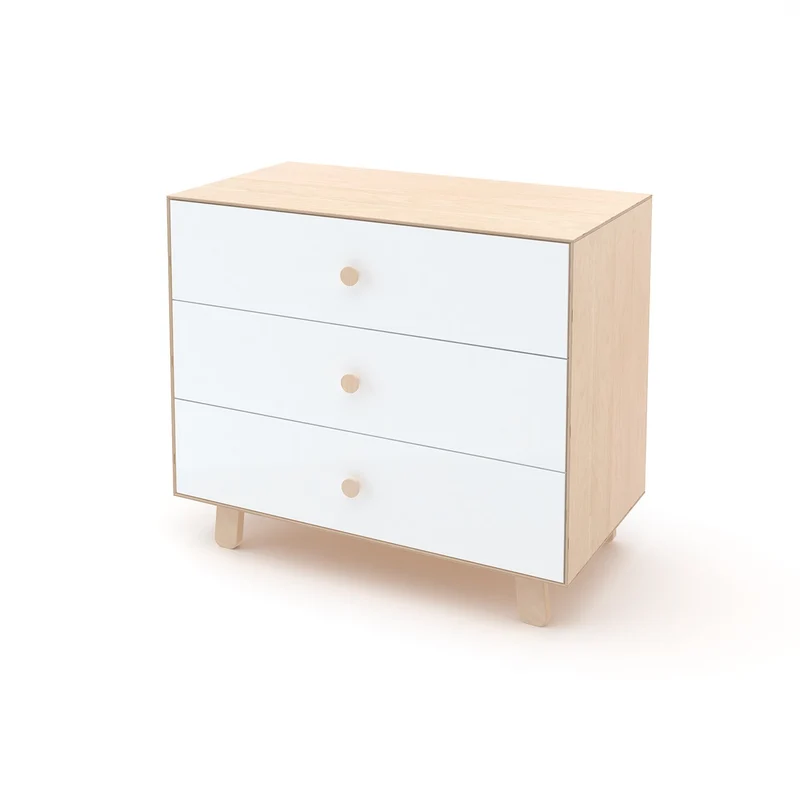 Commode 3 tiroirs MERLIN - Birch White